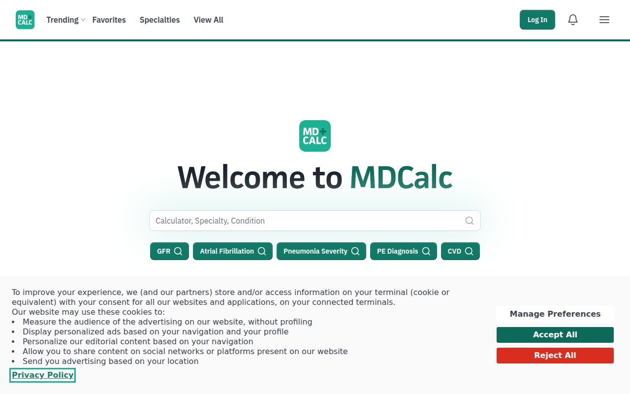 MDCalc 预览